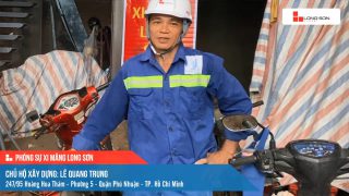 Phóng sự công trình sử dụng Xi măng Long Sơn tại TP. Hồ Chí Minh 05.03.2021