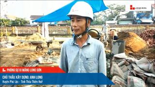 Phóng sự công trình sử dụng Xi măng Long Sơn tại Huế 06.03.2021