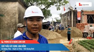 Phóng sự công trình sử dụng Xi măng Long Sơn tại Quảng Bình 11.03.2021