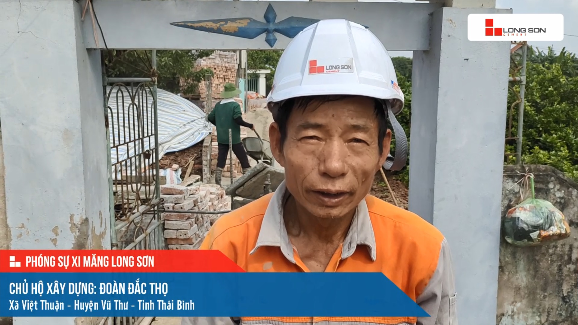 Phóng sự công trình sử dụng Xi măng Long Sơn tại Thái Bình 11.03.2021