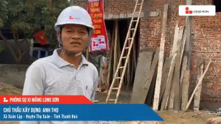 Phóng sự công trình sử dụng Xi măng Long Sơn tại Thanh Hóa 24.03.2021.