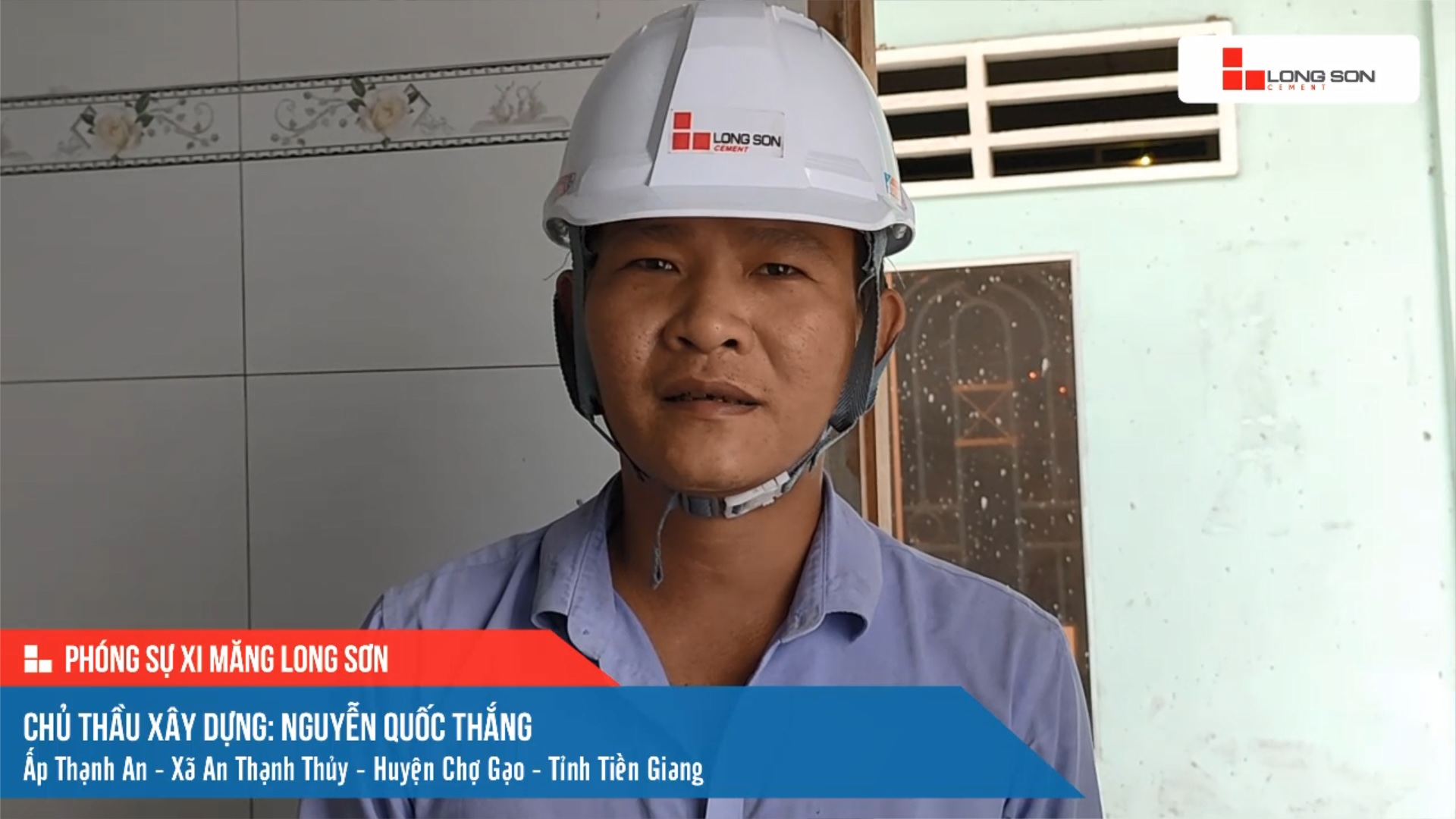 Phóng sự công trình sử dụng Xi măng Long Sơn tại Tiền Giang 20.03.2021