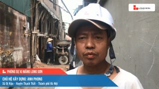 Phóng sự công trình sử dụng Xi măng Long Sơn tại Hà Nội 09.04.2021