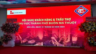 Xi măng Long Sơn – Hội nghị Khách hàng & thầu thợ Thành Phố Buôn Ma Thuật