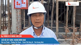 Phóng sự công trình sử dụng Xi măng Long Sơn tại Quảng Ninh 15.04.2021