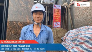 Phóng sự công trình sử dụng Xi măng Long Sơn tại Thái Nguyên 16.04.2021