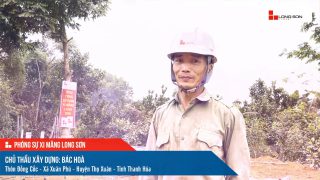 Phóng sự công trình sử dụng Xi măng Long Sơn tại Thanh Hóa 16.04.2021