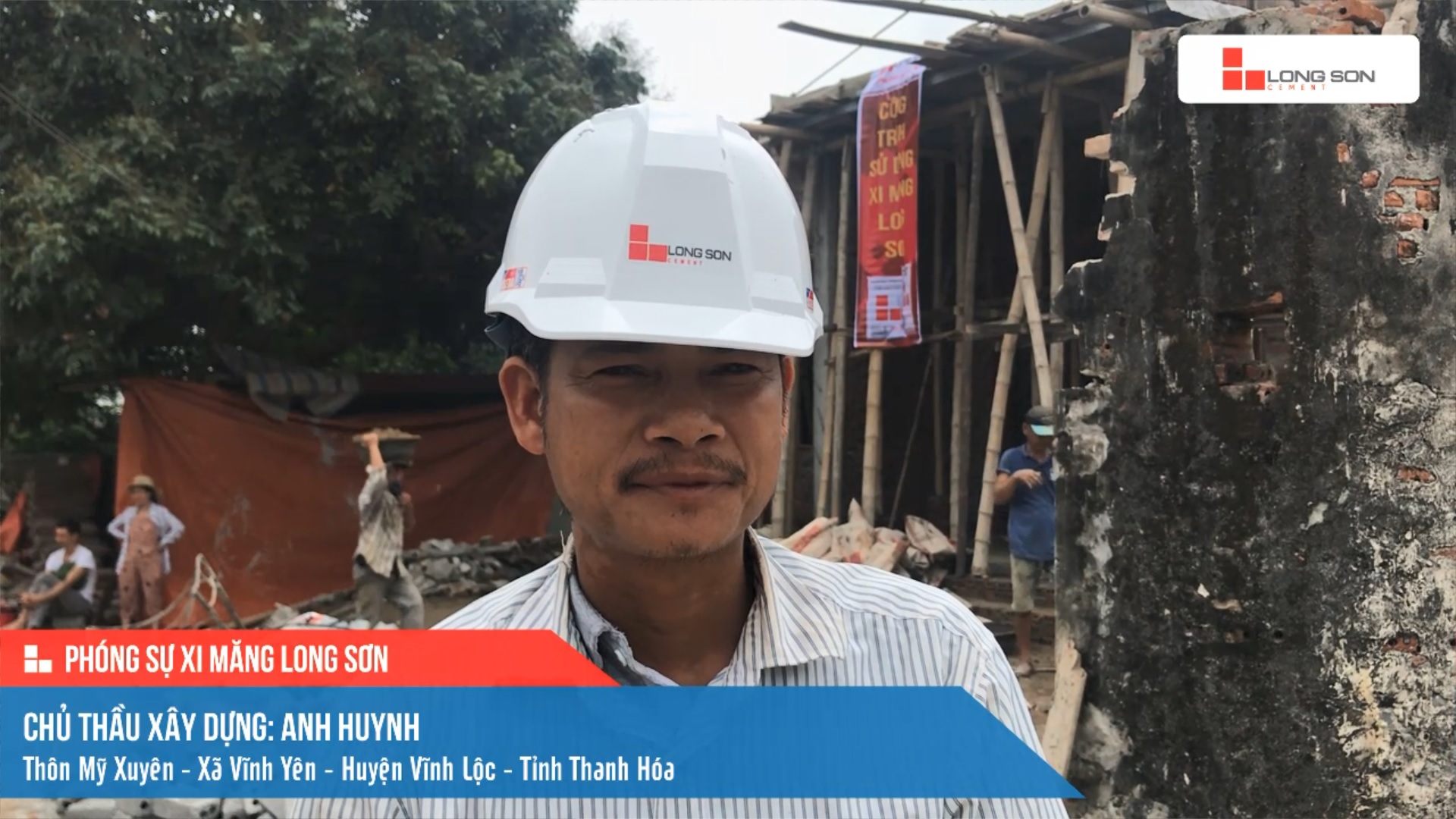 Phóng sự công trình sử dụng Xi măng Long Sơn tại Thanh Hóa 19.04.2021