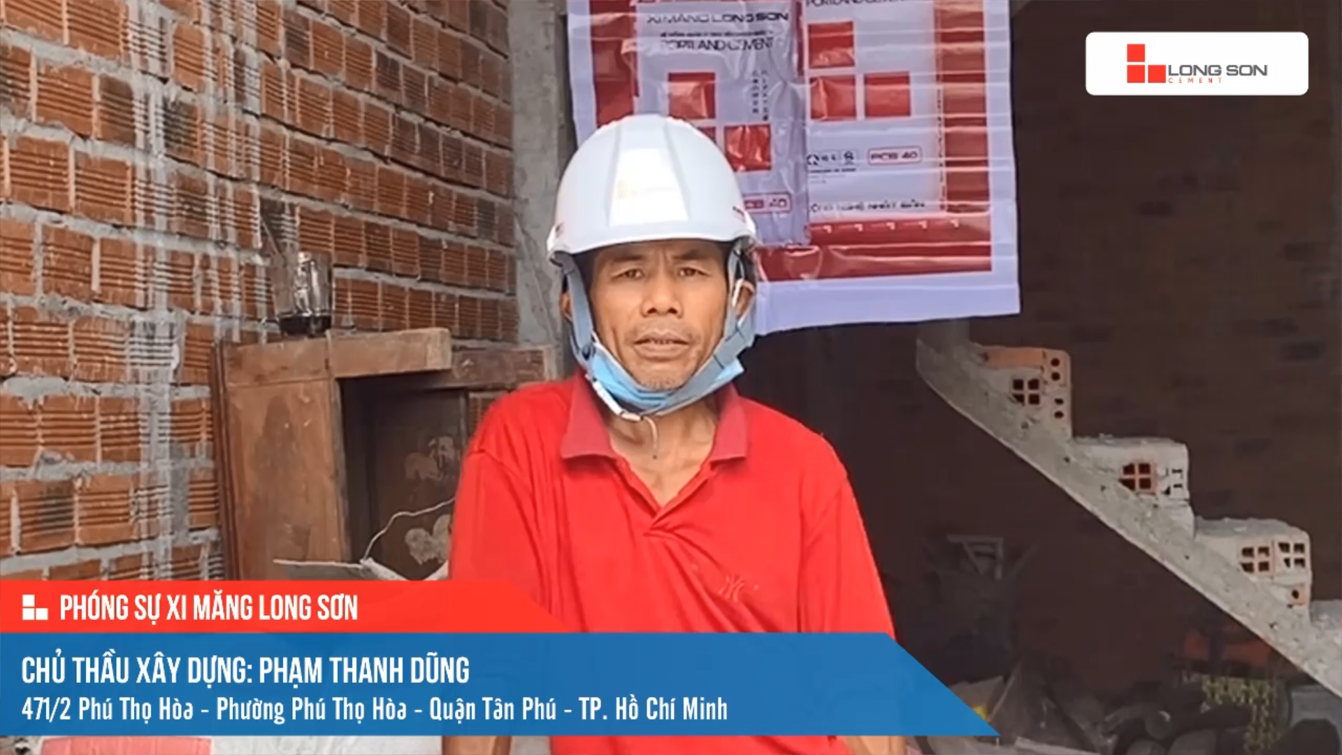 Phóng sự công trình sử dụng Xi măng Long Sơn tại TP. Hồ Chí Minh 08.05.2021