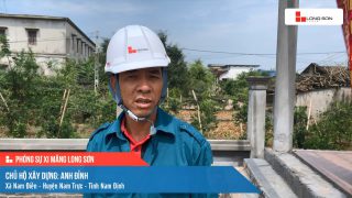 Phóng sự công trình sử dụng Xi măng Long Sơn tại Nam Định 06.05.2021