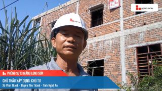 Phóng sự công trình sử dụng Xi măng Long Sơn tại Nghệ An 10.05.2021
