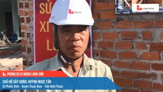 Phóng sự công trình sử dụng Xi măng Long Sơn tại Ninh Thuận 21.05.2021