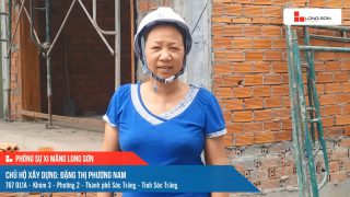 Phóng sự công trình sử dụng Xi măng Long Sơn tại Sóc Trăng 08.05.2021