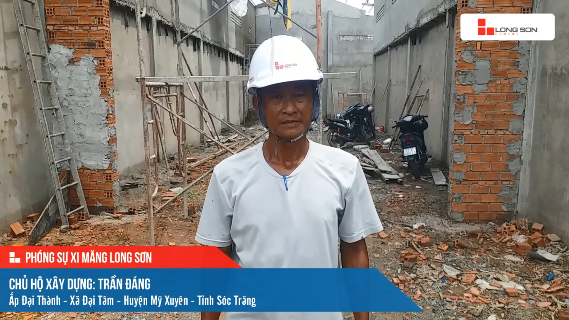 Phóng sự công trình sử dụng Xi măng Long Sơn tại Sóc Trăng 08.05.2021