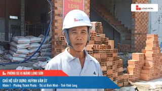 Phóng sự công trình sử dụng Xi măng Long Sơn tại Vĩnh Long 19.05.2021