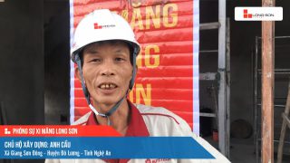 Phóng sự công trình sử dụng Xi măng Long Sơn tại Nghệ An 22.06.2021