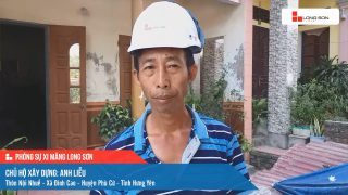 Phóng sự công trình sử dụng Xi măng Long Sơn tại Hưng Yên 21.06.2021