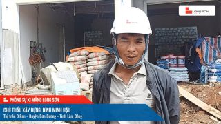 Phóng sự công trình sử dụng Xi măng Long Sơn tại Lâm Đồng 08.06.2021