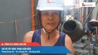 Phóng sự công trình sử dụng Xi măng Long Sơn tại Quảng Ninh 18.06.2021