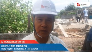 Phóng sự công trình sử dụng Xi măng Long Sơn tại Quảng Ninh 16.06.2021