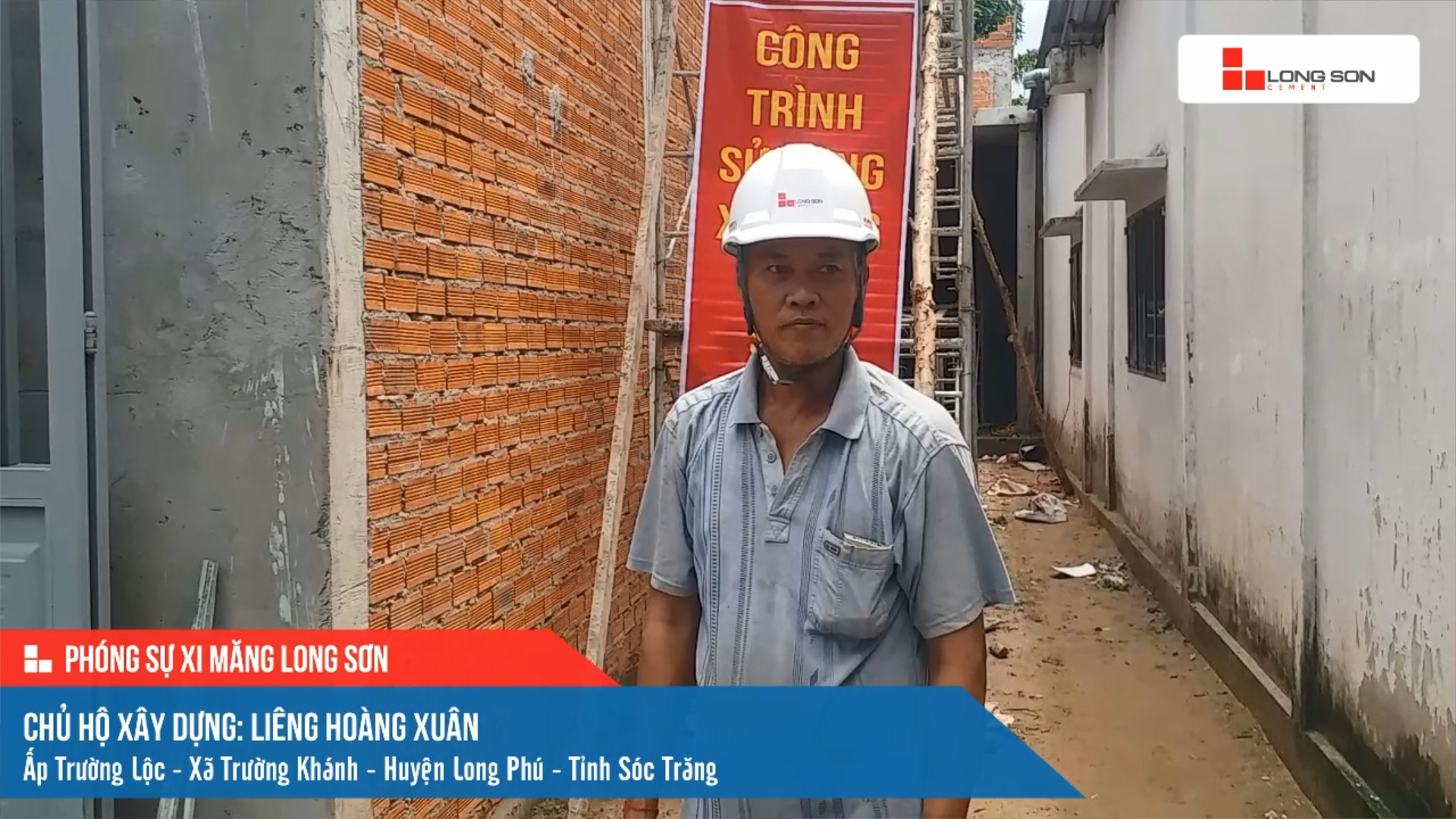 Phóng sự công trình sử dụng Xi măng Long Sơn tại Sóc Trăng 11.06.2021