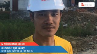 Phóng sự công trình sử dụng Xi măng Long Sơn tại Thanh Hóa 20.06.2021
