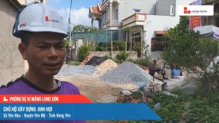 Phóng sự công trình sử dụng xi măng Long Sơn tại Hưng Yên ngày 15/07/2021