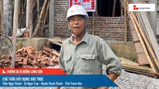 Phóng sự công trình sử dụng Xi măng Long Sơn tại Thanh Hóa ngày 01/07/2021