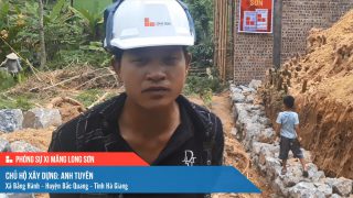 Phóng sự công trình sử dụng xi măng Long Sơn tại Hà Giang ngày 15/07/2021