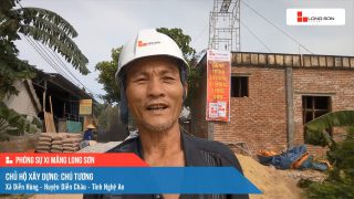Phóng sự công trình sử dụng xi măng Long Sơn tại Nghệ An ngày 18/07/2021