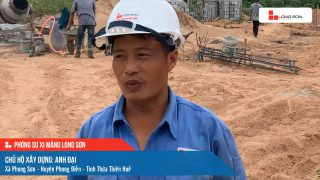 Phóng sự công trình sử dụng xi măng Long Sơn tại Huế ngày 23/07/2021
