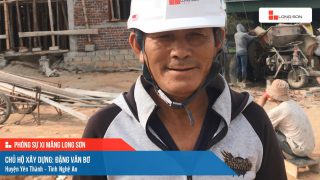 Phóng sự công trình sử dụng xi măng Long Sơn tại Nghệ An ngày 04/08/2021
