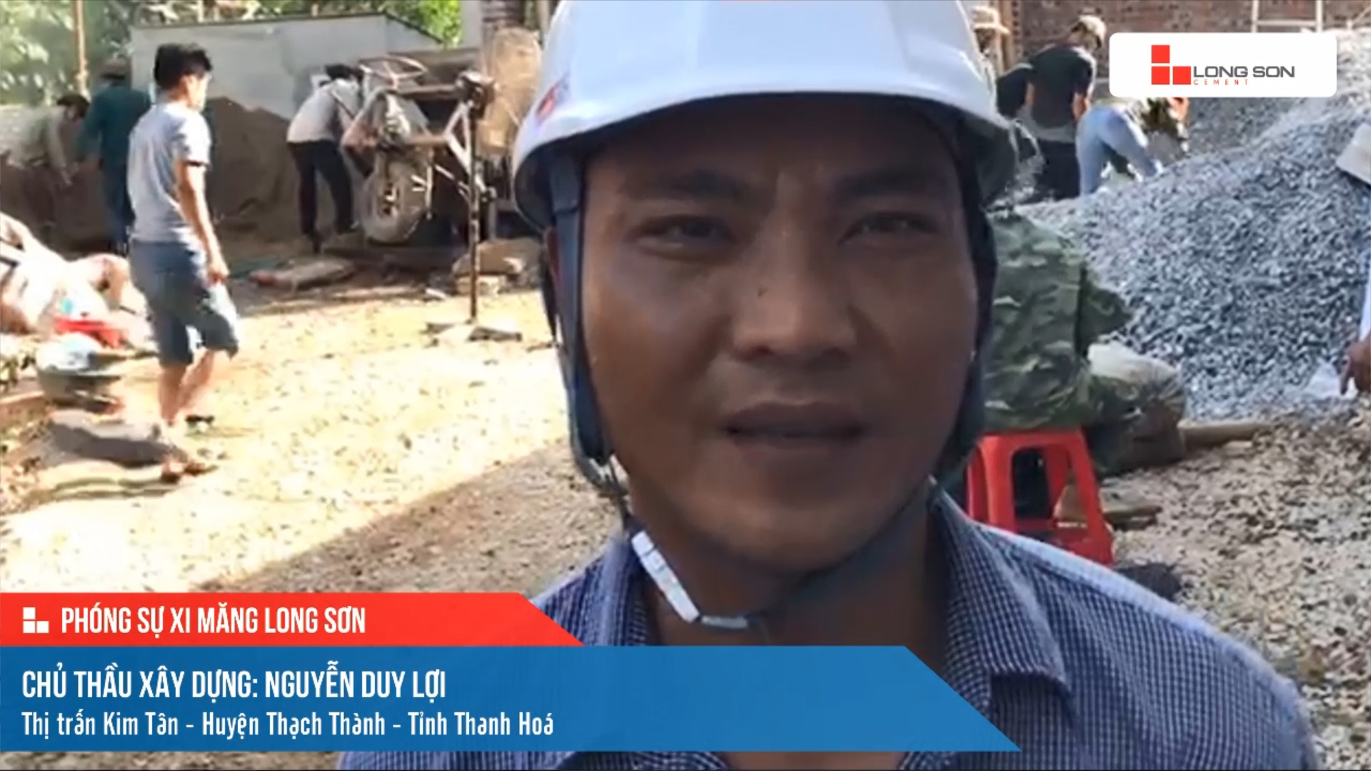 Phóng sự công trình sử dụng xi măng Long Sơn tại Thanh Hóa ngày 30/07/2021