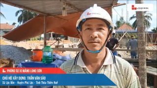 Phóng sự công trình sử dụng xi măng Long Sơn tại Huế ngày 06/08/2021