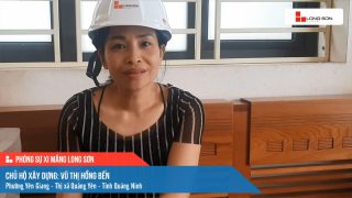 Phóng sự công trình sử dụng xi măng Long Sơn tại Quảng Ninh ngày 22/09/2021