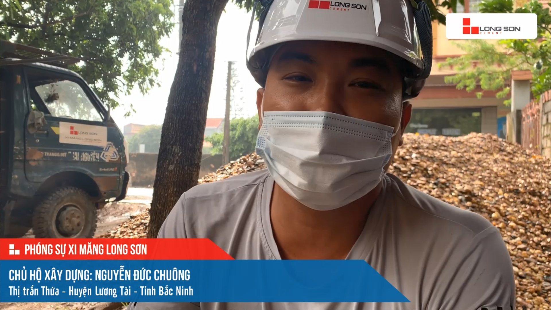 Phóng sự công trình sử dụng xi măng Long Sơn tại Bắc Ninh ngày 27/09/2021