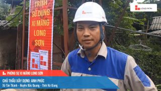 Phóng sự công trình sử dụng xi măng Long Sơn tại Hà Giang ngày 19/09/2021