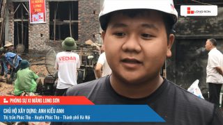 Phóng sự công trình sử dụng xi măng Long Sơn tại Hà Nội ngày 25/09/2021