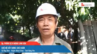 Phóng sự công trình sử dụng xi măng Long Sơn tại Hưng Yên ngày 19/09/2021