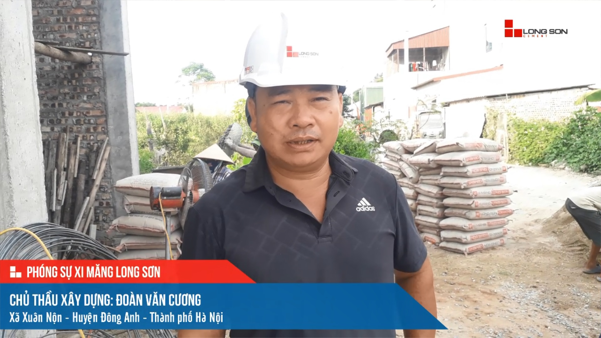Phóng sự công trình sử dụng xi măng Long Sơn tại Hà Nội ngày 06/10/2021