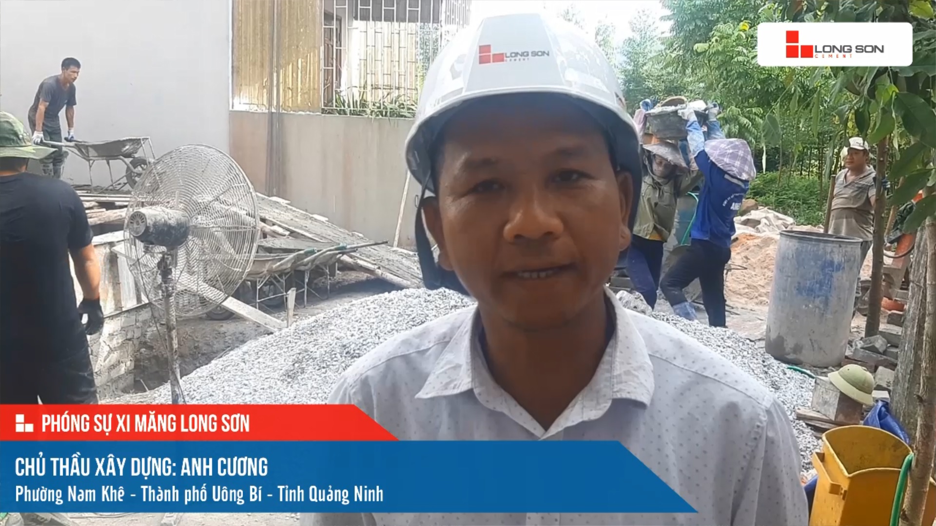 Phóng sự công trình sử dụng xi măng Long Sơn tại Quảng Ninh ngày 04/10/2021