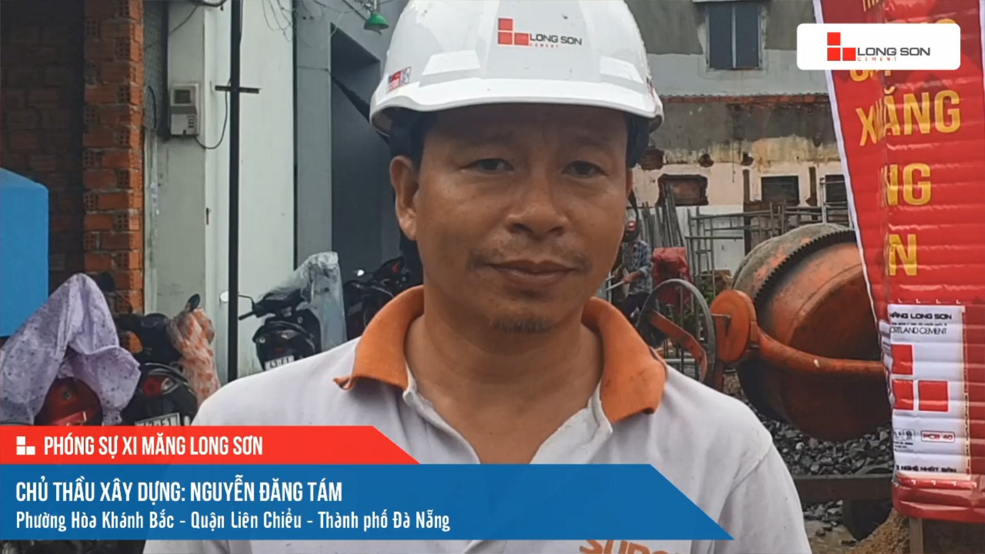 Phóng sự công trình sử dụng xi măng Long Sơn tại Đà Nẵng ngày 19/10/2021