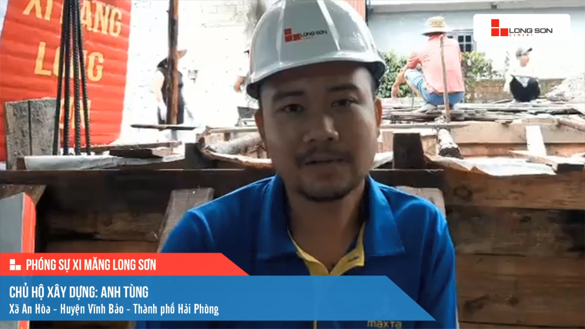 Phóng sự công trình sử dụng xi măng Long Sơn tại Hải Phòng ngày 24/09/2021