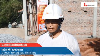 Phóng sự công trình sử dụng xi măng Long Sơn tại Bắc Giang ngày 06/10/2021