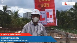 Phóng sự công trình sử dụng xi măng Long Sơn tại Đồng Tháp ngày 12/11/2021