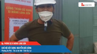 Phóng sự công trình sử dụng xi măng Long Sơn tại Gia Lai ngày 21/11/2021