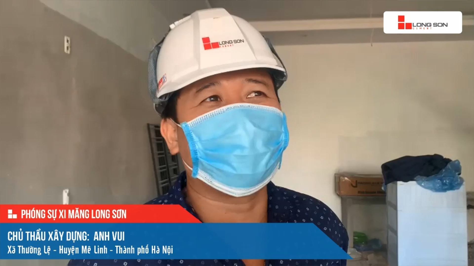 Phóng sự công trình sử dụng Xi măng Long Sơn tại Hà Nội ngày 14/11/2021