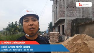 Phóng sự công trình sử dụng xi măng Long Sơn tại Bắc Ninh ngày 12/11/2021