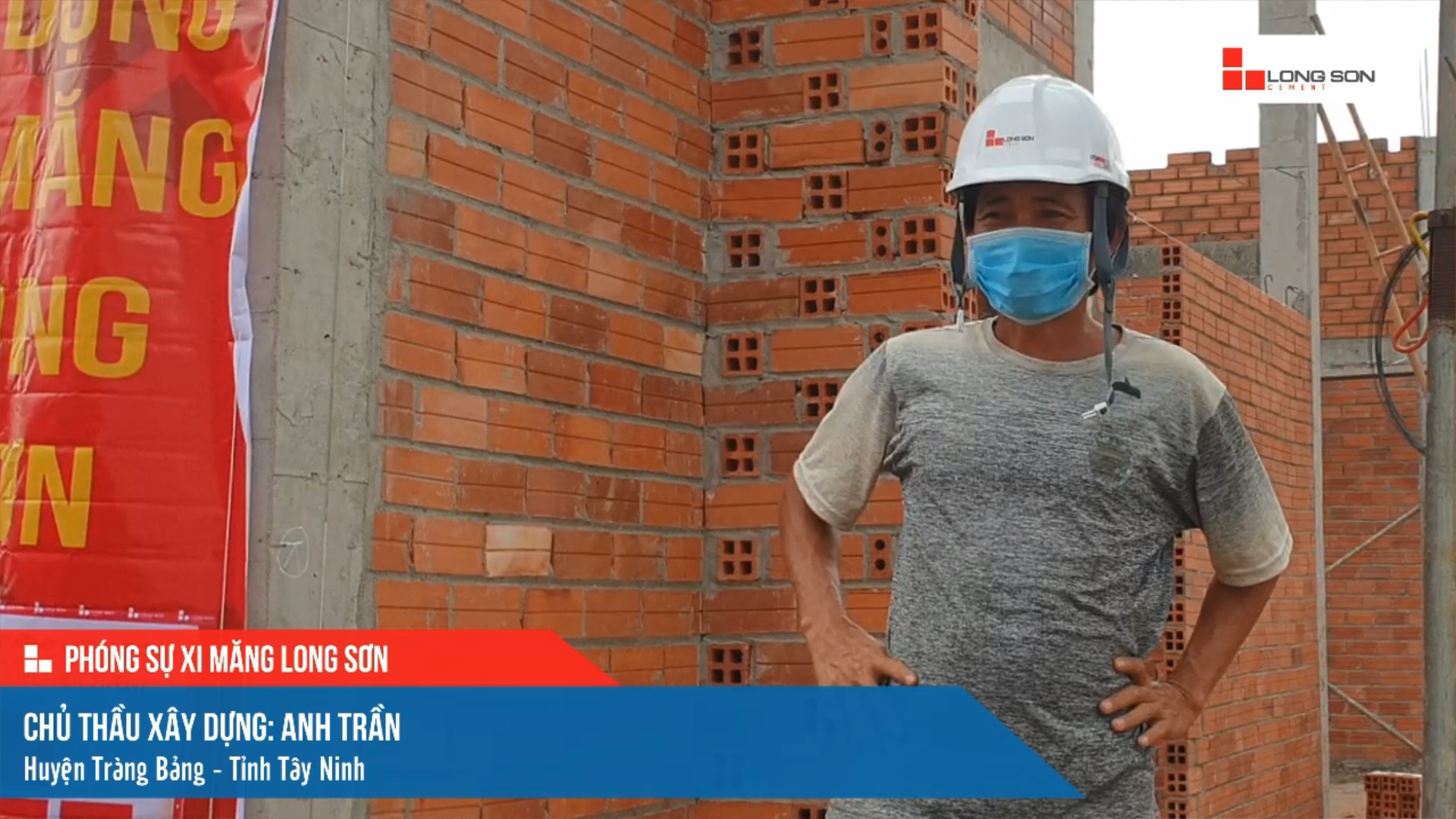 Phóng sự công trình sử dụng xi măng Long Sơn tại Tây Ninh ngày 10/11/2021