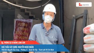 Phóng sự công trình sử dụng xi măng Long Sơn tại Hồ Chí Minh ngày 11/11/2021
